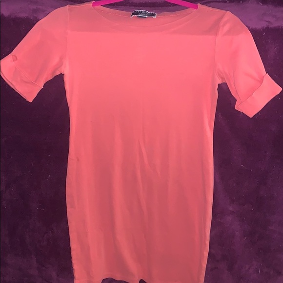 🍍KAREN SCOTT STRAIGHT FITTED PINK DRESS🍍 - Picture 1 of 4